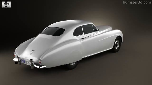 Bentley R-Type Continental 1952 by 3D model store Humster3D.com смотреть онлайн