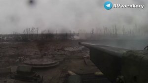 Зачистка окопов ВСУ в исполнении БМП-2 ВС РФ, декабрь 2023 г.