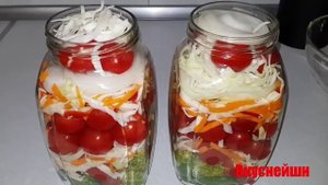 ЗИМОЙ ОБЛИЖЕШЬ ПАЛЬЧИКИ! ПОМИДОРЫ С КАПУСТОЙ!.
