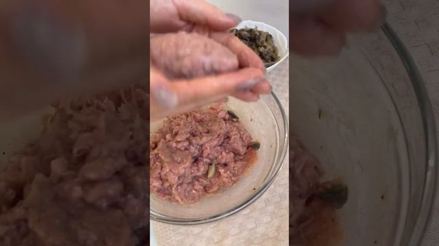 Куриные зразы с грибами ?? #куриныезразы #рецепты #еда