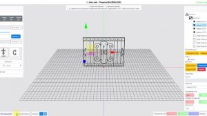 Онлайн 3D конструктор ковки. Инструкция. Интерфейс.