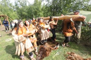 Ительменский обрядовый праздник «Нусакум: Алхалалалай». п. Козыревск.  2023г.