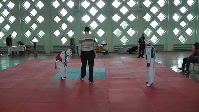 тхэквондо дан.Олег бой2 раунд1 Косий смотреть онлайн