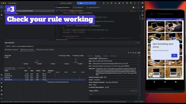 Using Android Studio Network Inspector Rules смотреть онлайн