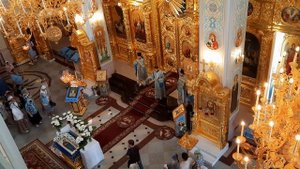 Встреча владыки Антония (Азизов) "Тон деспотин"