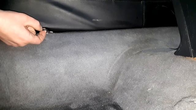 Снятие заднего дивана НИССАН АЛЬМЕРА КЛАССИК !!!