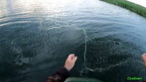 Ловля рыбы сетями, хапугами и мордушками. Рыбалка в малых водоёмах Сибири.