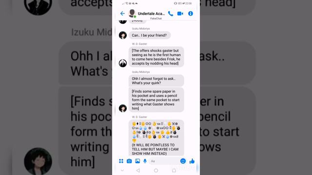 My Undertale Academia (Original Undertale x My Hero Academia AU)#3 смотреть онлайн