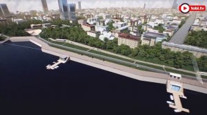 В Челябинске показали будущую набережную и конгресс-холл