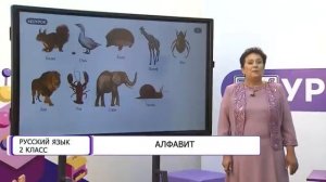 Русский язык. 2 класс. Алфавит /03.09.2020/