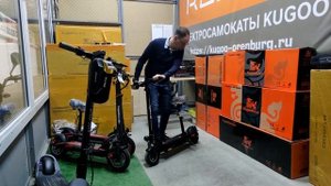 Электросамокат Kugoo M2 - обзор электросамоката с сиденьем от магазина Kugoo Оренбург