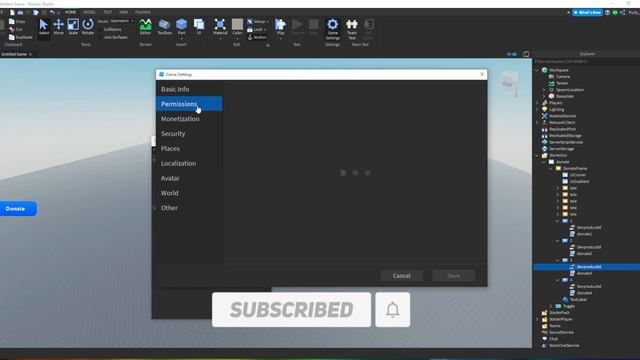 How To Make DONATE GUI In Roblox (Roblox Studio) - Tutorial смотреть онлайн