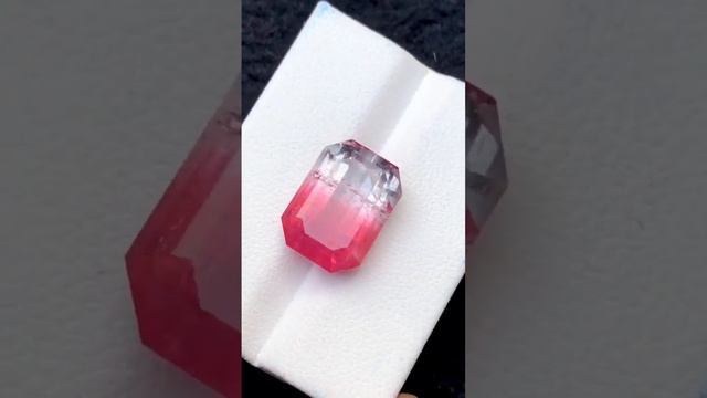 Двухцветный ограненный Турмалин 11,55 ct, 47 866.54 рублей