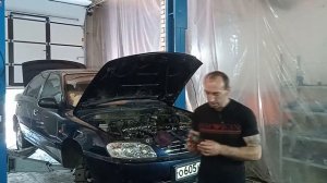 Собрал движок киа спектра