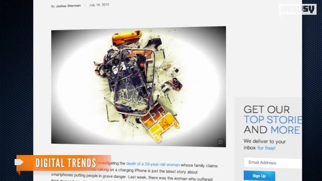 Teen's Phone Ignites Under Her Pillow; How Real Is The Risk? смотреть онлайн