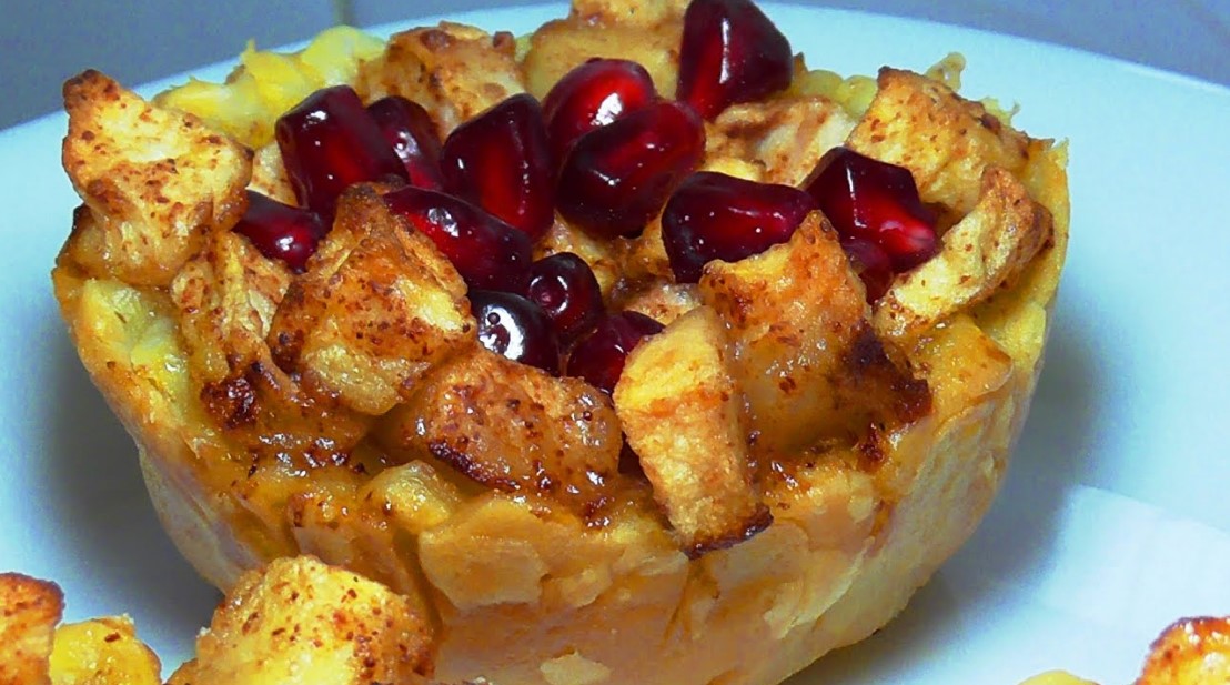 ТАРТАЛЕТКИ. ВКУСНЫЕ ТАРТАЛЕТКИ С ЯБЛОКАМИ. слоеное тесто