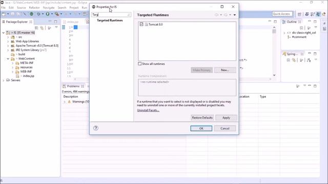 [SLOVE] The superclass “javax.servlet.http.HttpServlet” was not found on the Java Build Path смотреть онлайн