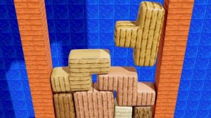 Minecraft Softbody Wooden Tetris Simulation