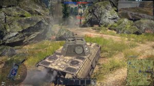 War Thunder T-V - Soviet Panther Gameplay.