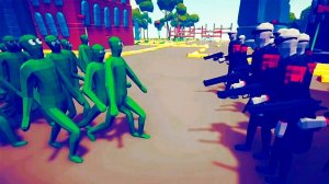 ZOMBIES TAKE OVER THE CITY | TABS - Totally Accurate Battle Simulator