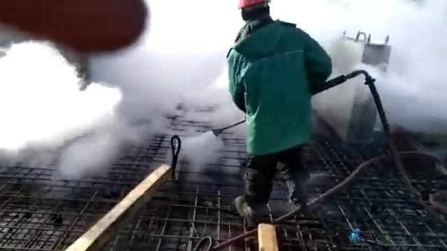 Пропаривание арматуры перед бетонированием смотреть онлайн