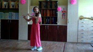 Алиса Масюк. "Менуэт" Г.Гендель, флейта