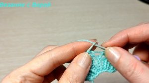 Ажурная линия реглана спицами.#вязание#регланспицами#вязаниесверой#регланпогонспицами#вязаниеспицам