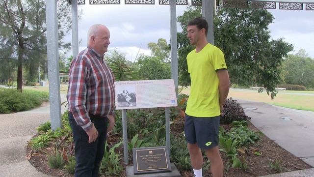 John Millman interview 6/2/19 on Hazel Millman, Johns Grand Mother; Member of the Bris. Tennis Trai