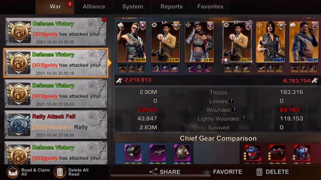 State of Survival R.R DIK vs 303 смотреть онлайн