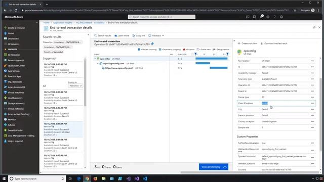 Azure Monitor - Application Insights - Intro to Availability Monitoring смотреть онлайн