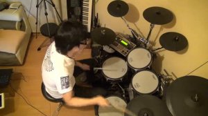 Billy Cobham Quadrant Four Drum Cover