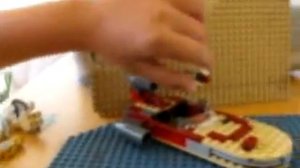 Lego review of Luke's land speeder.