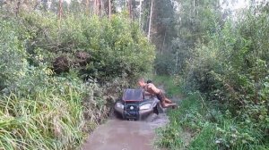 Жёсткий летний гряземес на квадроцикле Baltmotors Jumbo 700 часть 2