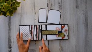 Side Flip Folio | Boarding Pass - Photo Play