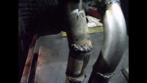 Приёмная труба и резонатор для опель фронтера А сделай сам +кат№