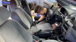 Чехлы для Шевроле Лачетти и Дэу Джентра чехлы автопилот ромб из экокожи. chevrolet lacetti авточехл