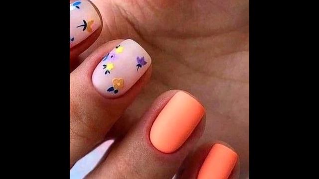 Маникюр 2021-2022: Красивый дизайн ногтей на короткие и длинные ногти | Шикарные идеи маникюра смотреть онлайн