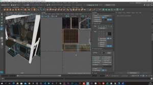 Часть 7 / Создаем материалы и текстурируем дом в Maya Autodesk