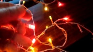 Ремонт гирлянды, не горит один или два цвета