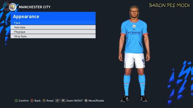 Pes 2017 graphic menu like fifa 2023