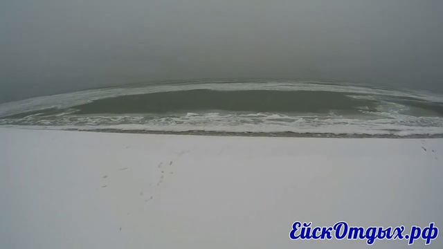 ДОЛЖАНСКАЯ. АЗОВСКОЕ МОРЕ ВО ЛЬДАХ!