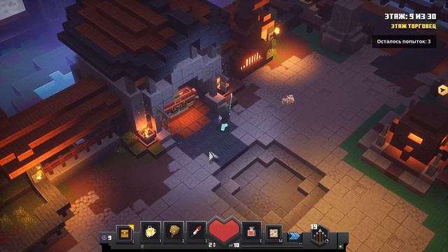 БАШНЯ - TOWER - Minecraft Dungeons Cloudy Climb Season смотреть онлайн