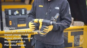 DeWALT D25052KT SDS-+ 20mm Sub-Compact Hammer Drill - Toolstop