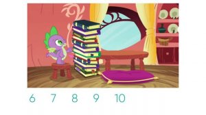 Цифры от 1-12 & Numbers 1-12