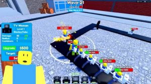 I ONLY Used TV MEN in Toilet Tower Defense... (INSANE CHALLENGE)