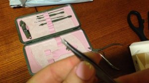 Маникюрный набор с Алиэкспресс Обзор маникюрного набора
