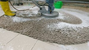 Стирка ковров с длинным ворсом  всегда завораживает/Washing long pile carpets is always fascinating