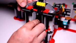 Lego Super Mario 71369 Bowser's Castle Boss Battle with Fire Mario Power-Up Pack Speed Build
