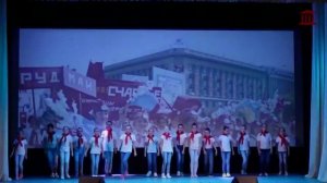 Пионерская зорька   образцовый ансамбль танца Меридиан