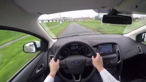 2017 Ford Focus Wagon 1.5 EcoBoost 150HP - POV Test Drive (no talking, pure driving)